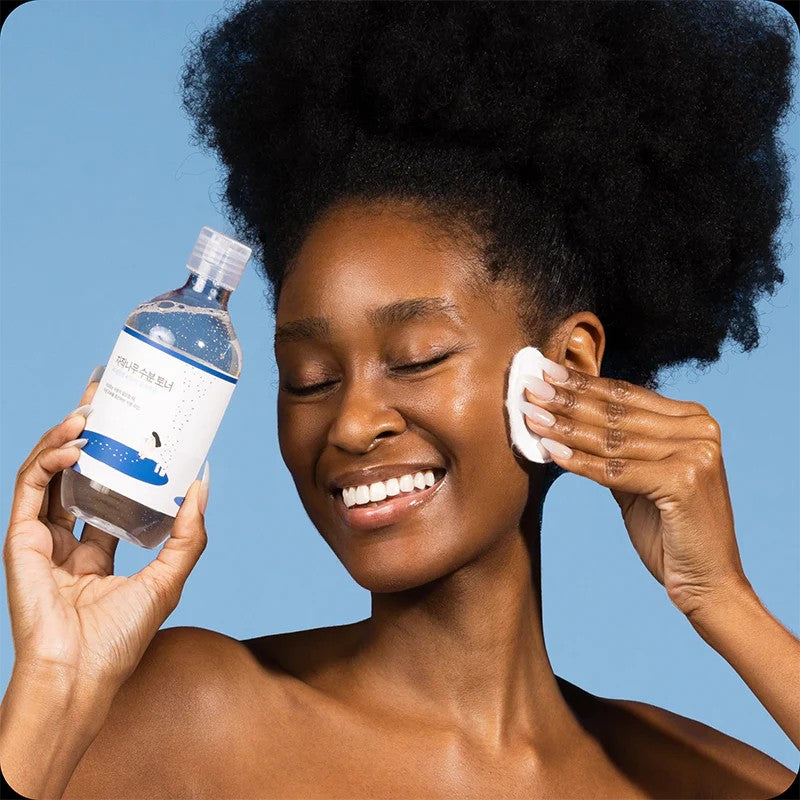 Round Lab Birch Juice Toner, soin apaisant pour peau sensible, déshydratée, mixte ou grasse