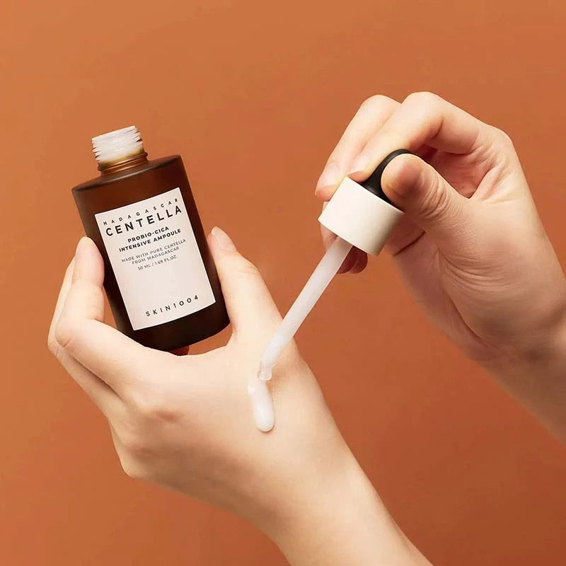 SKIN1004 Probio-Cica Ampoule aux complexes fermentés, nourrit la peau pour un teint éclatant