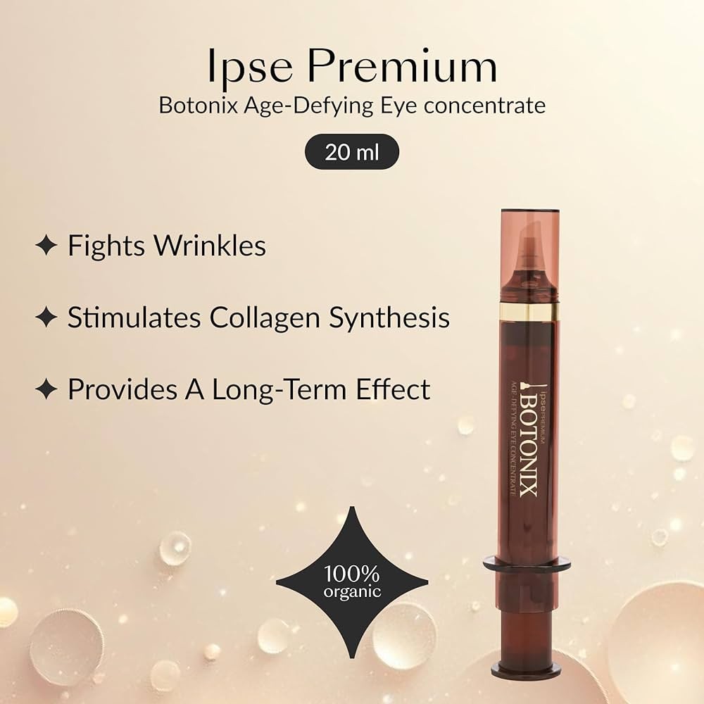 IPSE Botonix Age Defying Eye Concentrate, soin regard aux ingrédients naturels pour peau mature