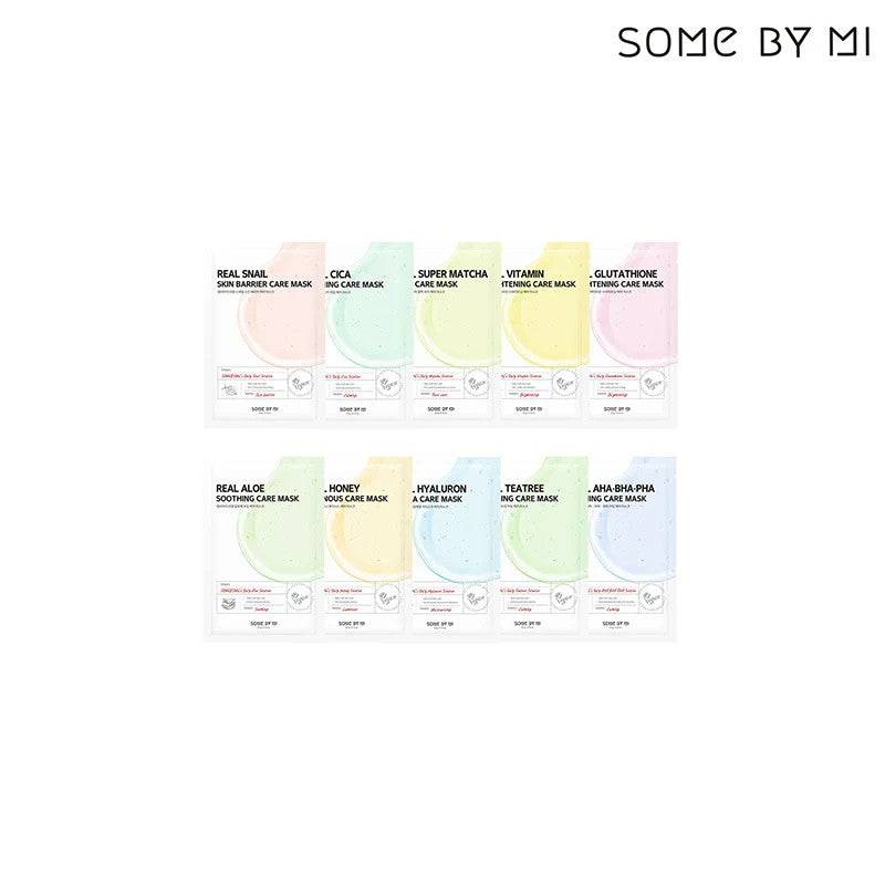 Some by Mi Real AHA BHA PHA Mask, masque tissu pour peaux grasses, mixtes et acnéiques