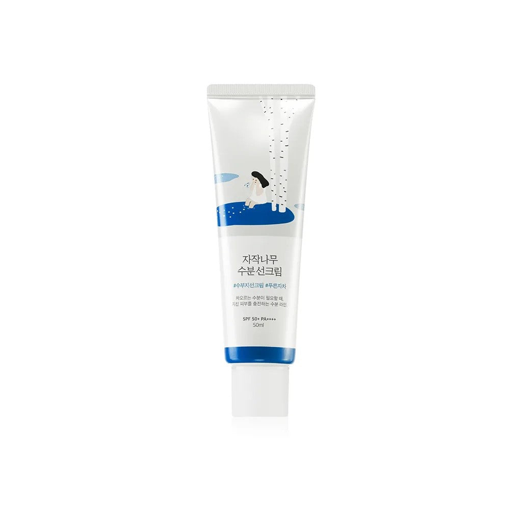 Round Lab Birch Juice Sunscreen, crème solaire visage coréenne SPF 50+ PA++++ à la sève de bouleau