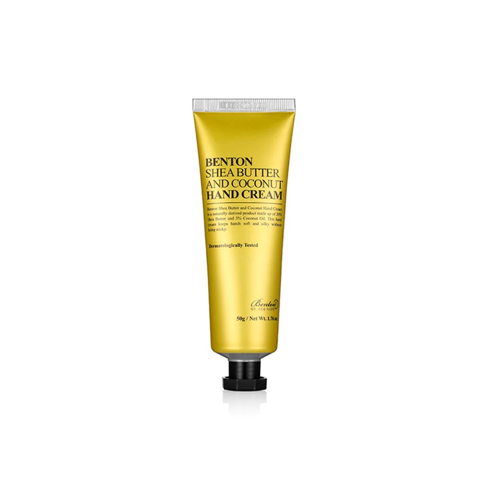 Benton Shea Butter and Coconut Hand Cream, crème mains au beurre de karité et noix de coco