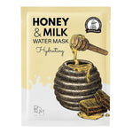 Masque tissu Honey & Milk Water Mask au miel et protéine de lait, hydratation profonde
