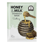 Beauty of Majesty Honey & Milk Cicadula Mask, masque au lait et miel apaisant