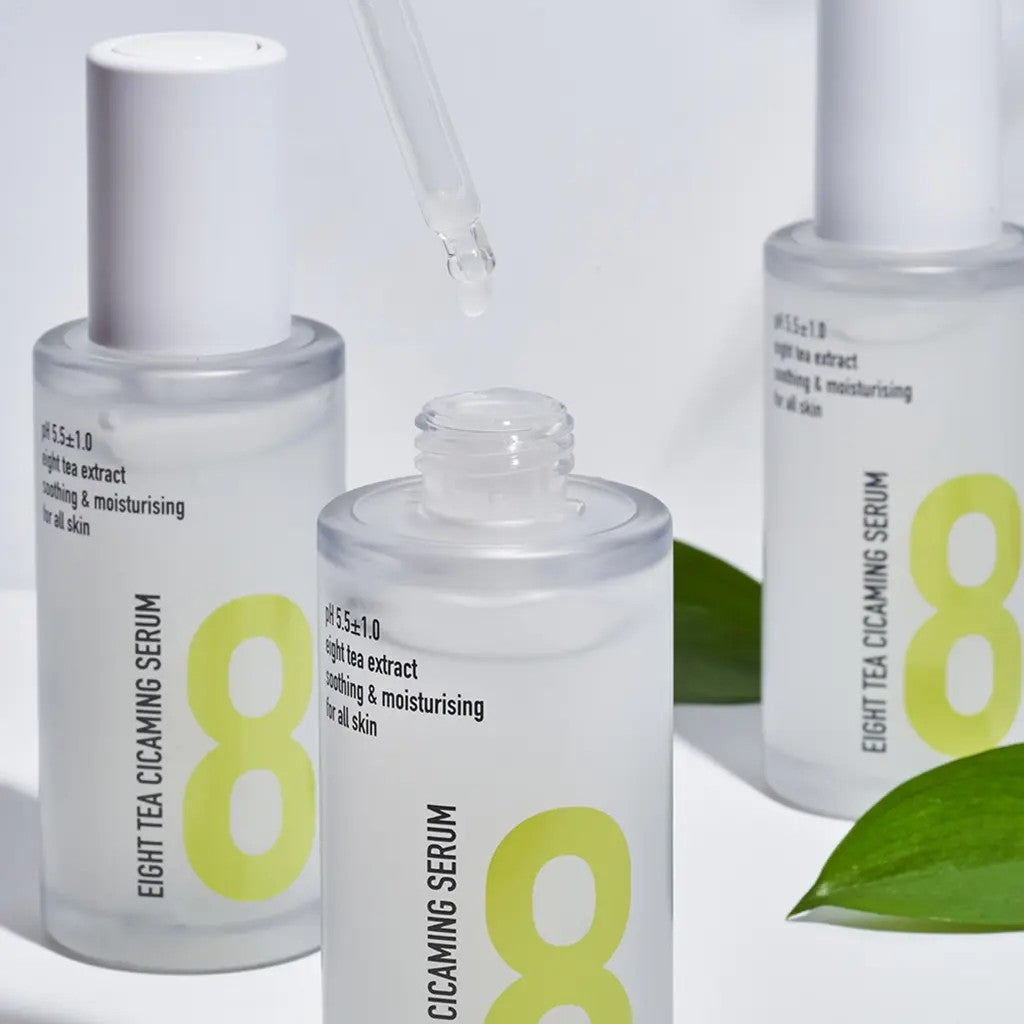 Beauty of Majesty Eight Tea CicaMing Serum, soin coréen aux ingrédients naturels apaisants