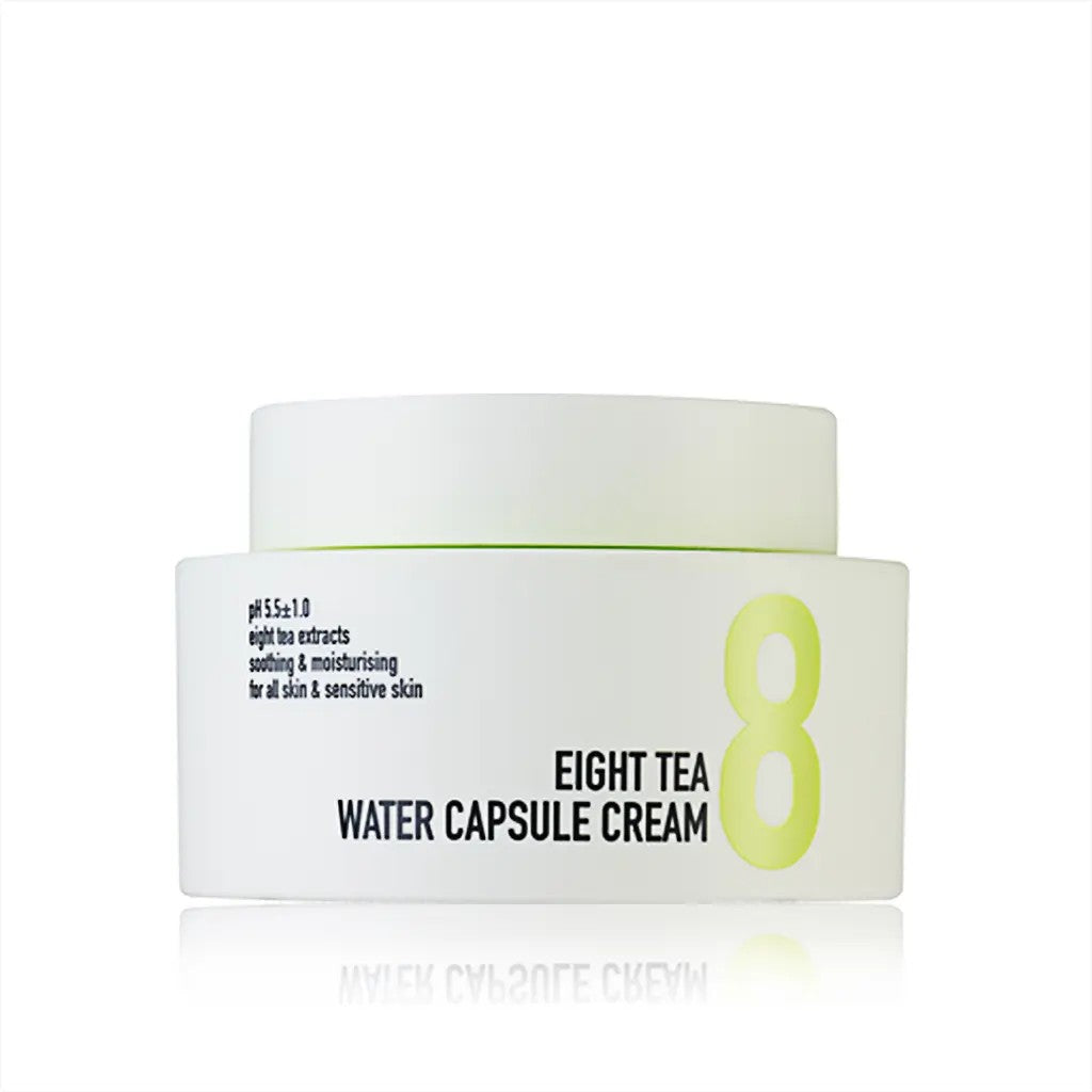 Beauty of Majesty Eight Tea Water Capsule Cream, crème hydratante coréenne aux 8 extraits de thés