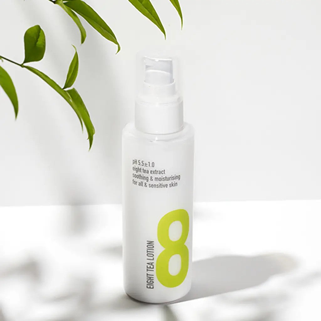 Beauty of Majesty Eight Tea Lotion, lotion apaisante enrichie en céramides et antioxydants