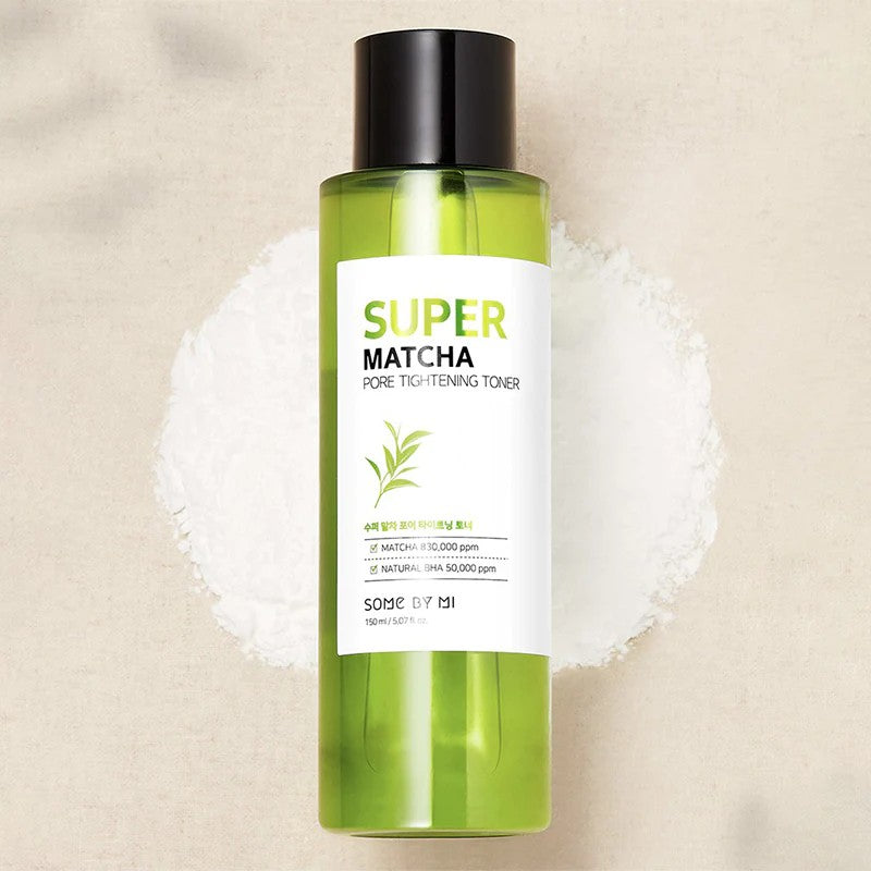 Some By Mi Super Matcha Toner, lotion hydratante et purifiante resserrant les pores