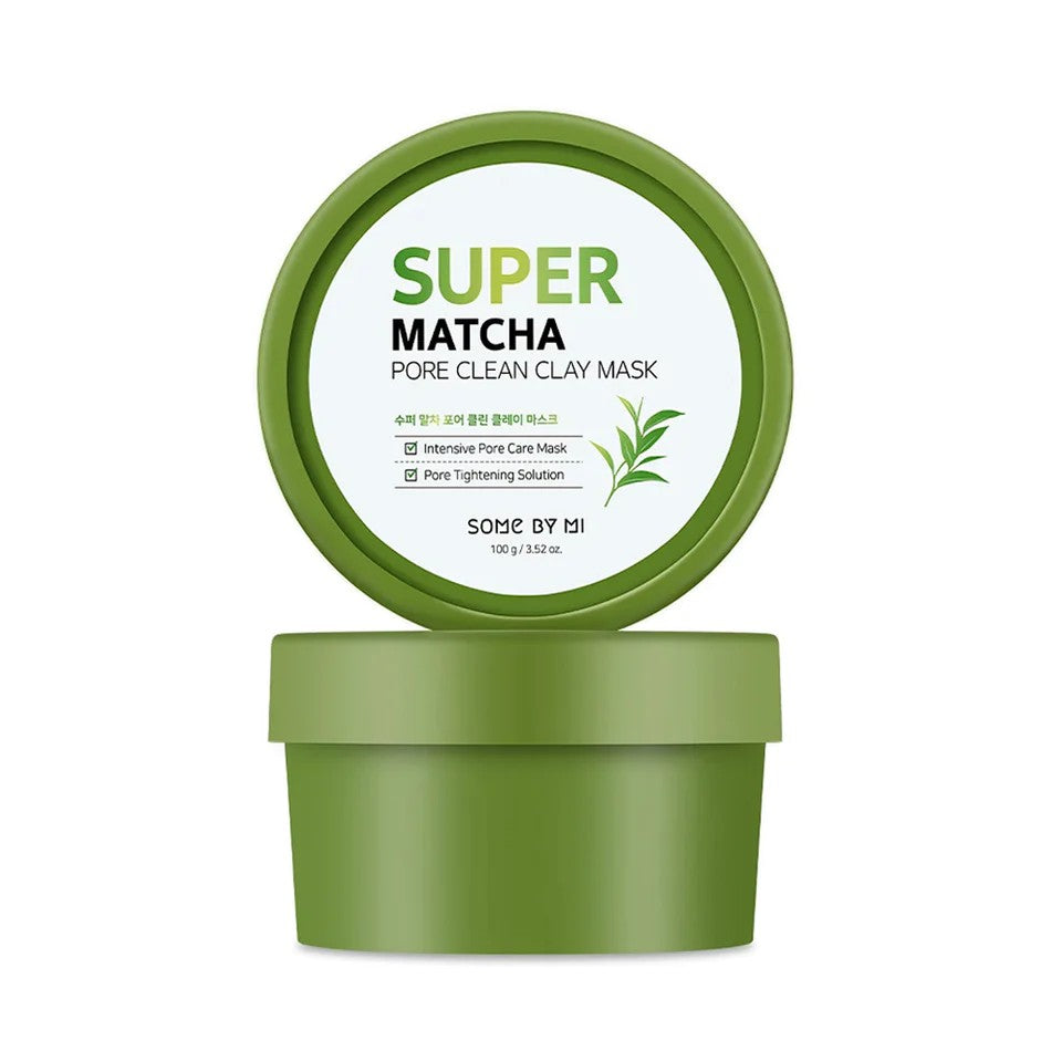 Some By Mi Super Matcha Pore Clean Clay Mask, masque à l'argile coréen au matcha