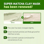 Some By Mi Super Matcha Pore Clean Clay Mask, masque crème matcha 102 000 ppm