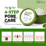 Some By Mi Super Matcha Clay Mask, masque coréen au matcha pour peaux grasses et mixtes