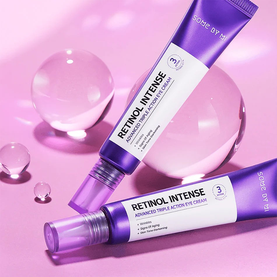 Some by Mi Retinol Intense Eye Cream, crème hydratante pour atténuer ridules et cernes