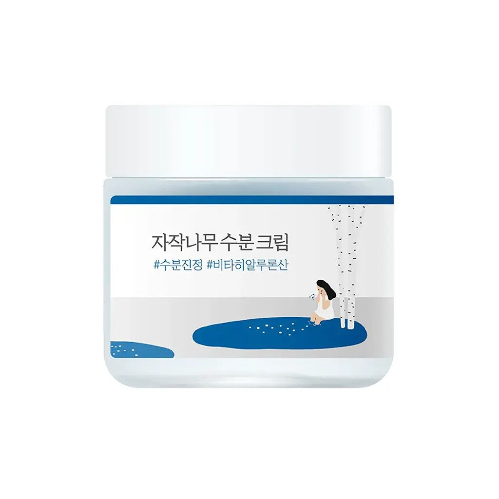 Round Lab Birch Juice Moisturizing Cream, crème hydratante coréenne à la sève de bouleau