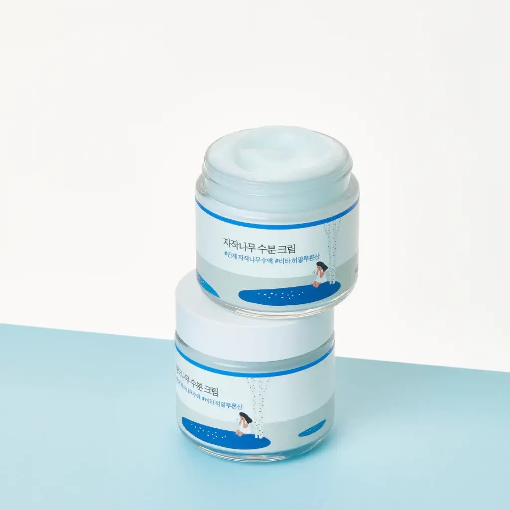 Round Lab Birch Juice Cream, soin nourrissant pour peau normale, mixte et grasse