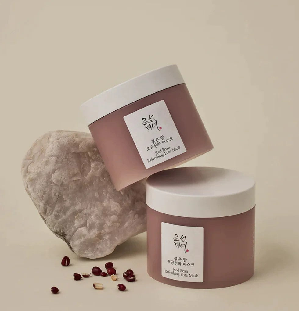 Masque Beauty of Joseon Red Bean au kaolin, exfolie les cellules mortes et affine les pores