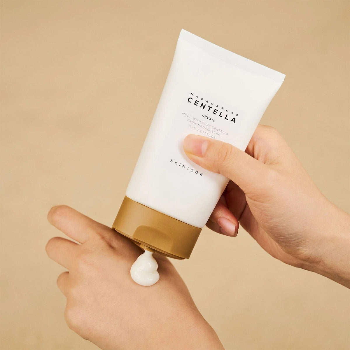 SKIN1004 Madagascar Centella Cream, crème jour et nuit apaisante pour peau sensible