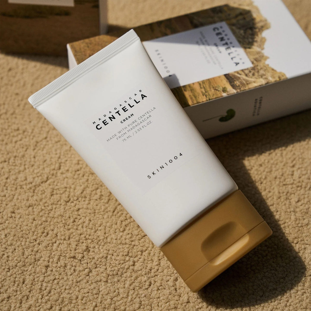 SKIN1004 Madagascar Centella Cream, crème hydratante coréenne au Niacinamide éclat