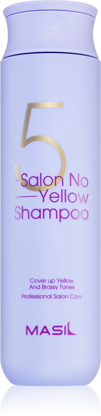 Masil No Yellow Shampoo, shampoing violet coréen anti-jaunissement pour cheveux colorés