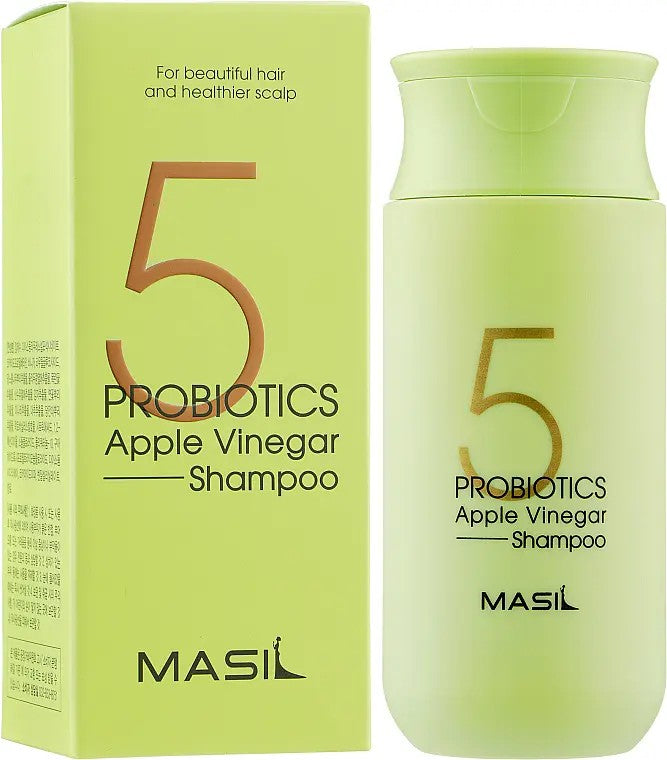 Masil Apple Vinegar Shampoo, shampoing purifiant pour cheveux et cuir chevelu gras
