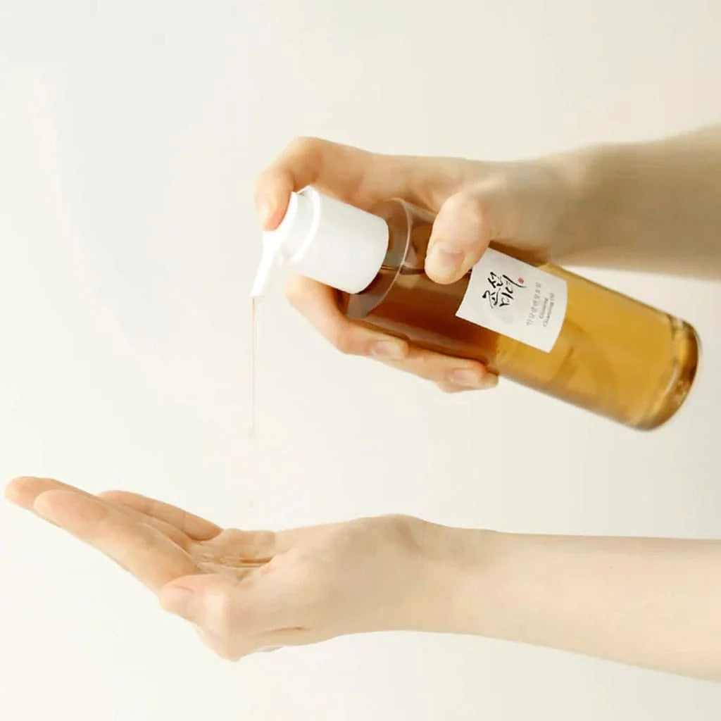 Beauty of Joseon Ginseng Cleansing Oil, huile nettoyante douce au ginseng, peau grasse et mixte