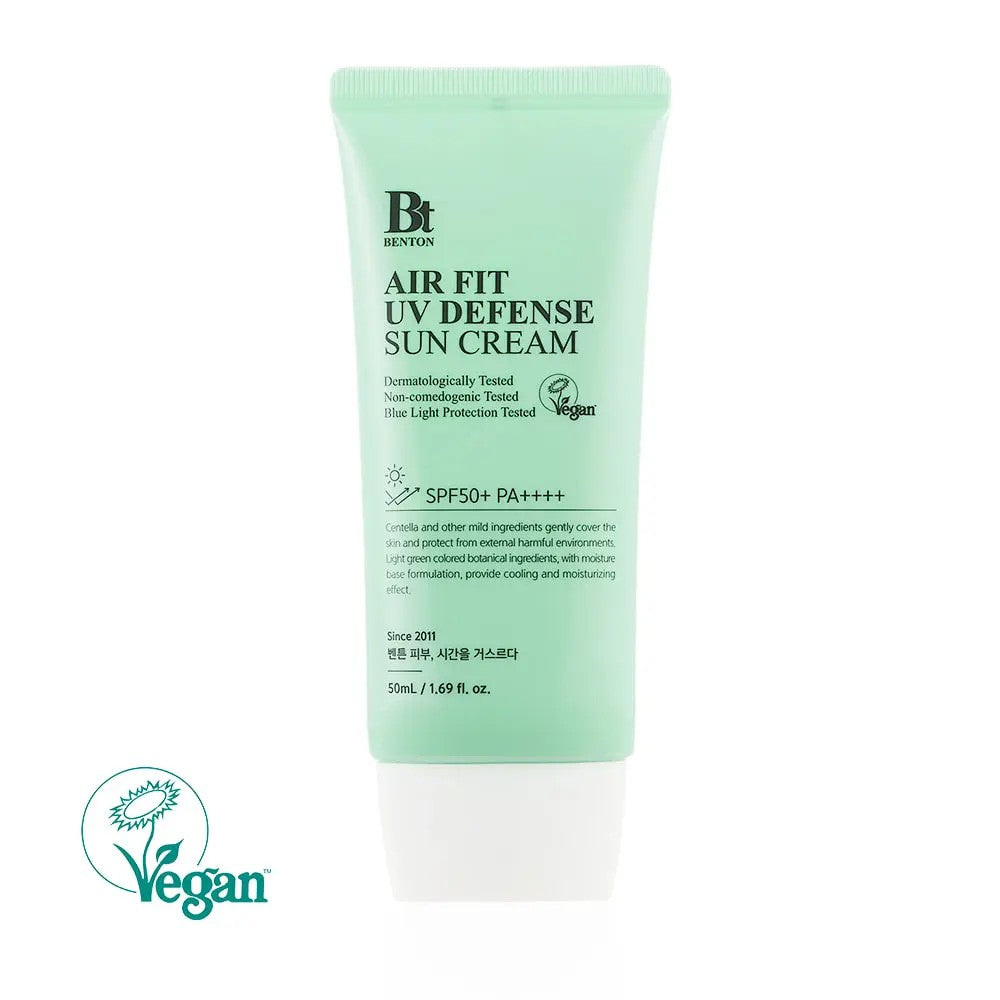 Benton UV Defense Sun Cream, crème solaire coréenne SPF 50 PA++++ large spectre au fini mat