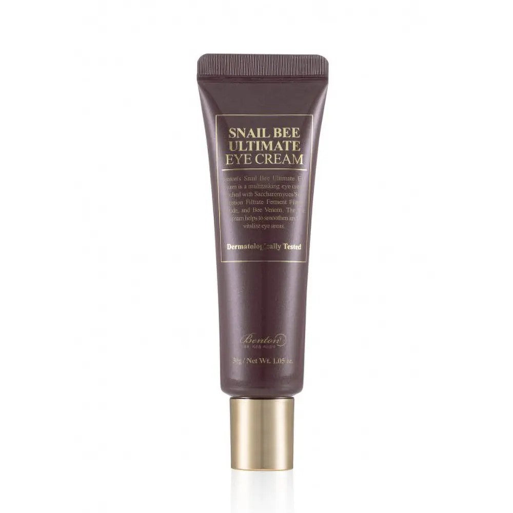 Benton Snail Bee Ultimate Eye Cream, crème contour des yeux à la mucine d'escargot