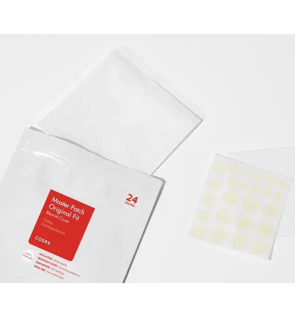 Cosrx Master Patchs Original Fit, patchs hydrocolloïdes anti-imperfections pour boutons