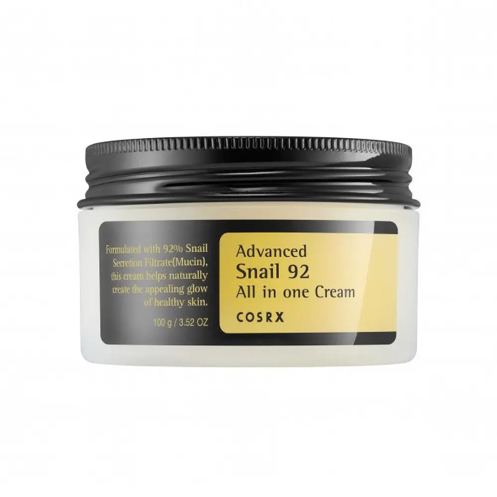 COSRX Advanced Snail 92 All In One Cream, creme hydratante coreenne a la bave d'escargot