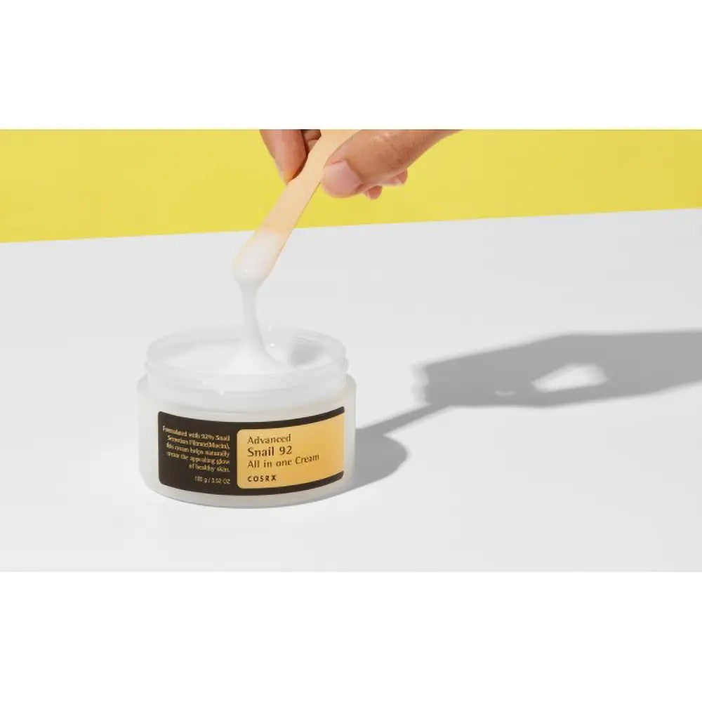 COSRX Advanced Snail 92 All In One Cream, creme rafraichissante pour peau mixte et grasse