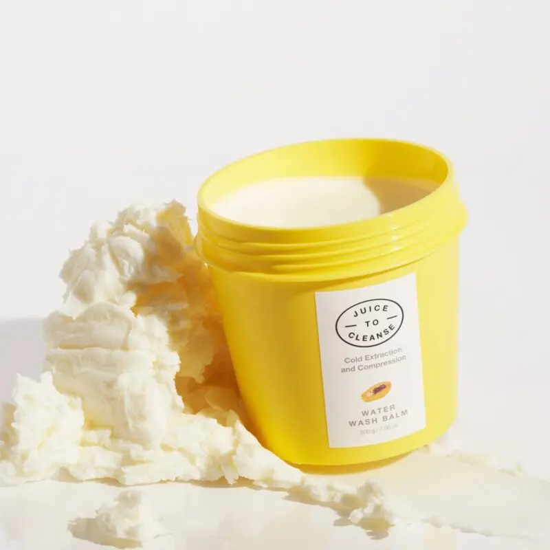 Juice to Cleanse Water Wash Balm, démaquillant qui élimine maquillage et impuretés en douceur