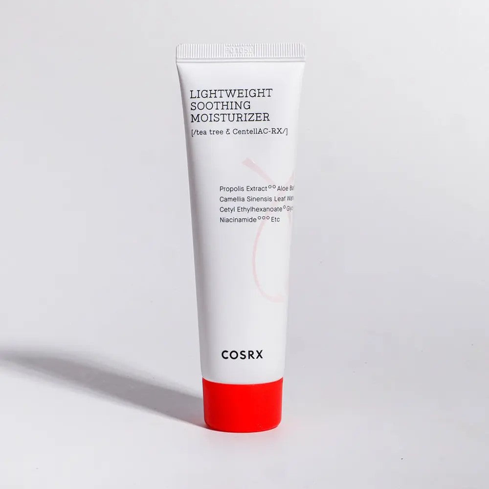 Cosrx Lightweight Soothing Moisturizer au thé vert, hydratant respectant le pH naturel de la peau