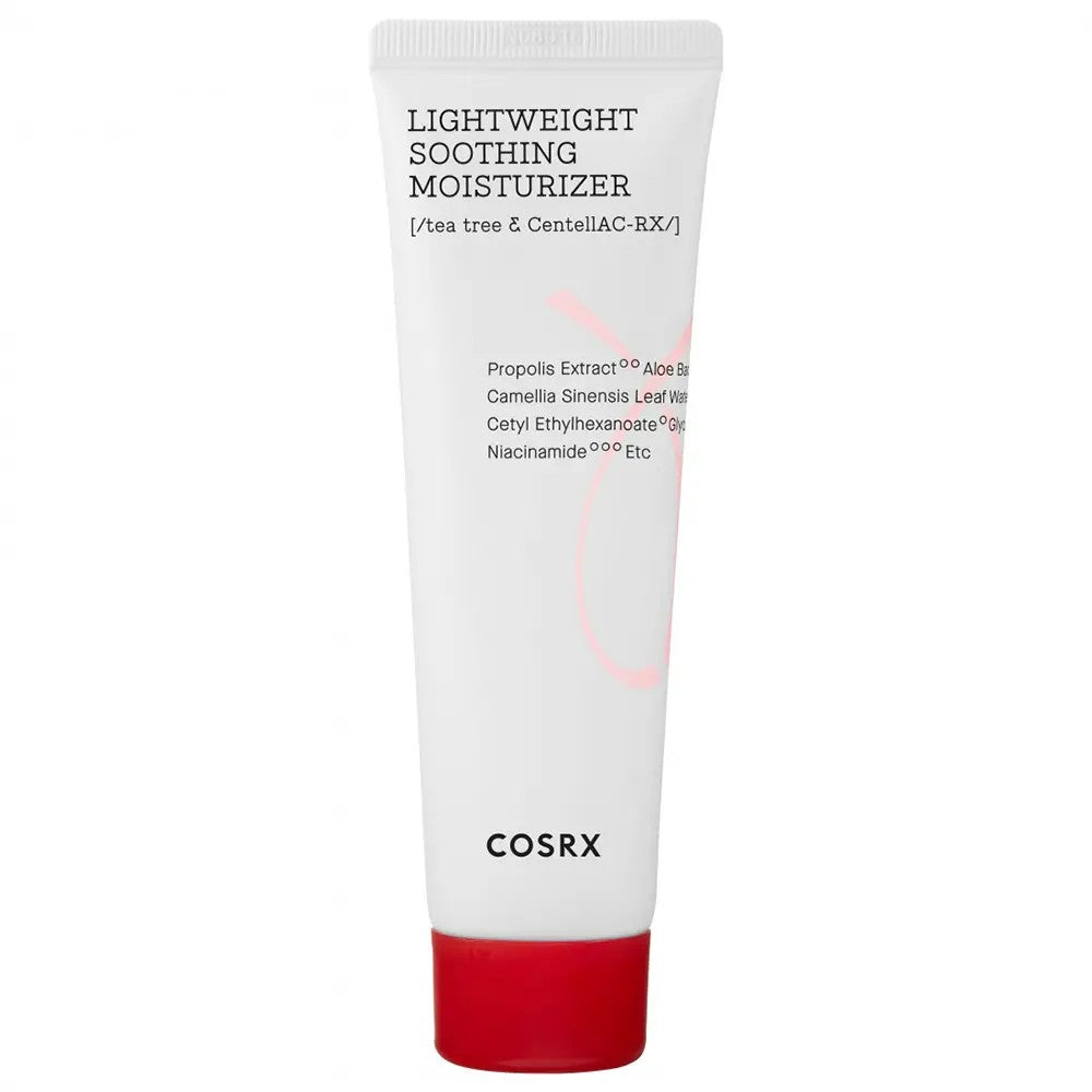 Cosrx Lightweight Soothing Moisturizer, crème hydratante légère coréenne pour peaux grasses