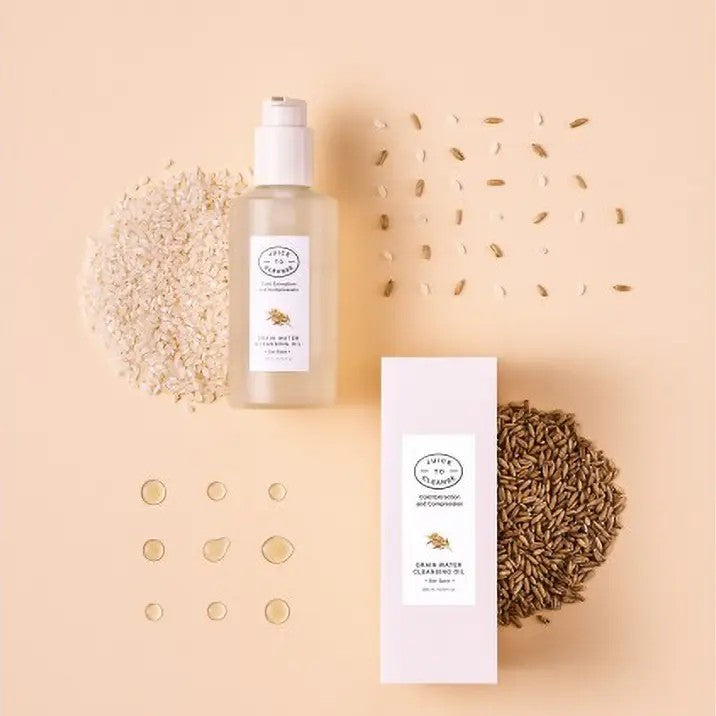 Juice to Cleanse Cleansing Oil, huile nettoyante aux extraits de citron et papaye