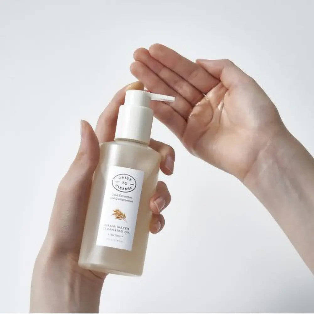 Juice to Cleanse Cleansing Oil, démaquillant en profondeur des pores, peaux sensibles
