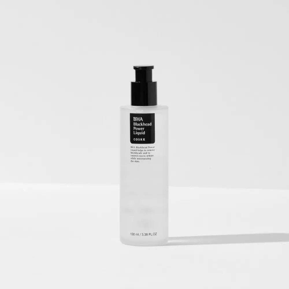 BHA Blackhead Power Liquid Cosrx, soin purifiant points noirs pour peau grasse et acnéique