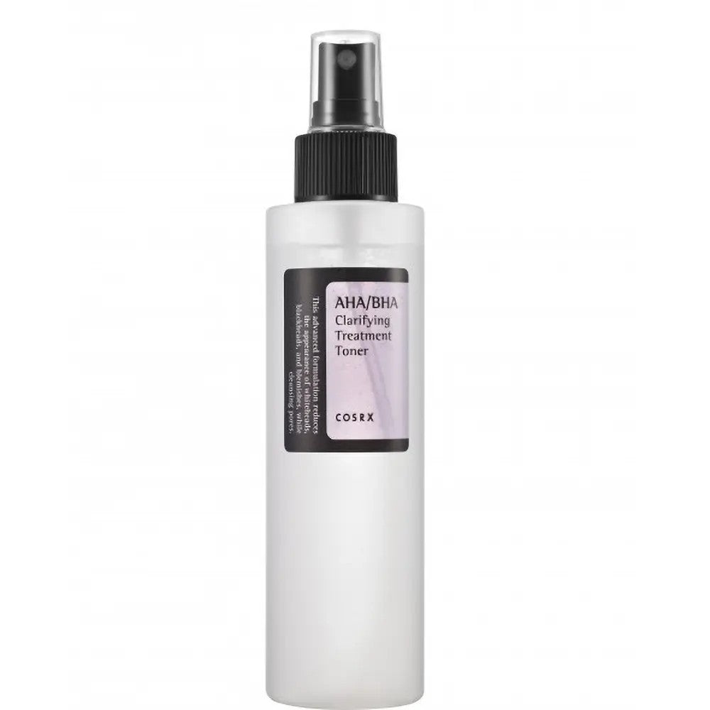 Cosrx AHA/BHA Clarifying Treatment Toner, toner exfoliant coréen pour peaux grasses et acnéiques