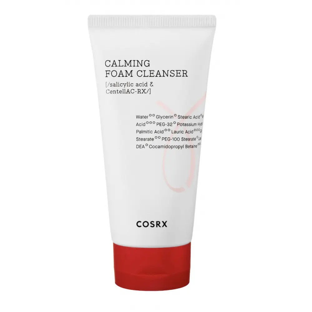 Cosrx Calming Foam Cleanser AC, mousse nettoyante apaisante visage coréenne