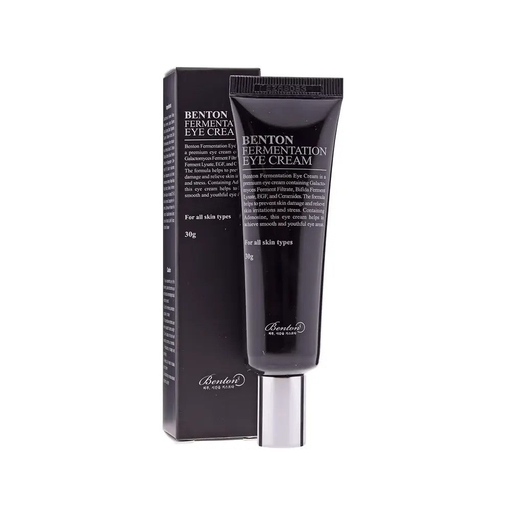 Benton Fermentation Eye Cream, crème contour des yeux coréenne aux ingrédients fermentés et céramides