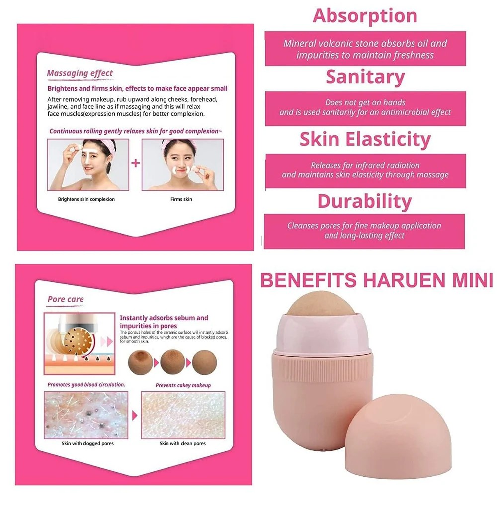 Haruen Oil Monster, roll-on absorbant pour peau grasse et mixte