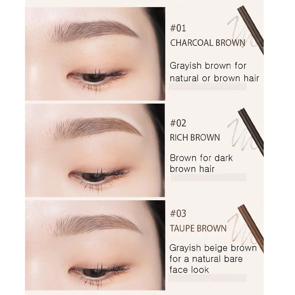 Beauty of Majesty Super Slim Eyebrow, maquillage sourcils coréen au tracé net