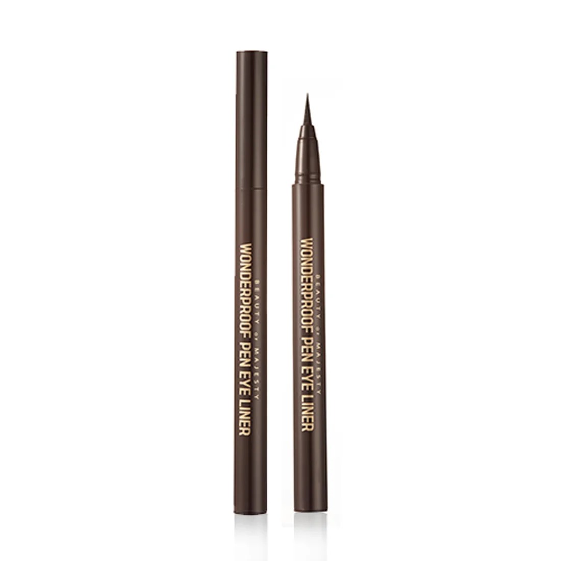 Beauty of Majesty Wonderproof Pen Eye Liner, eyeliner résistant à l'eau traits précis