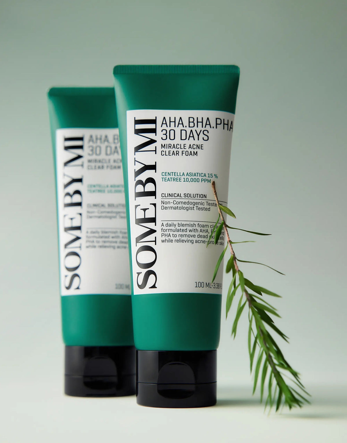 Some by Mi AHA BHA PHA Acne Clear Foam, texture de la mousse nettoyante visage