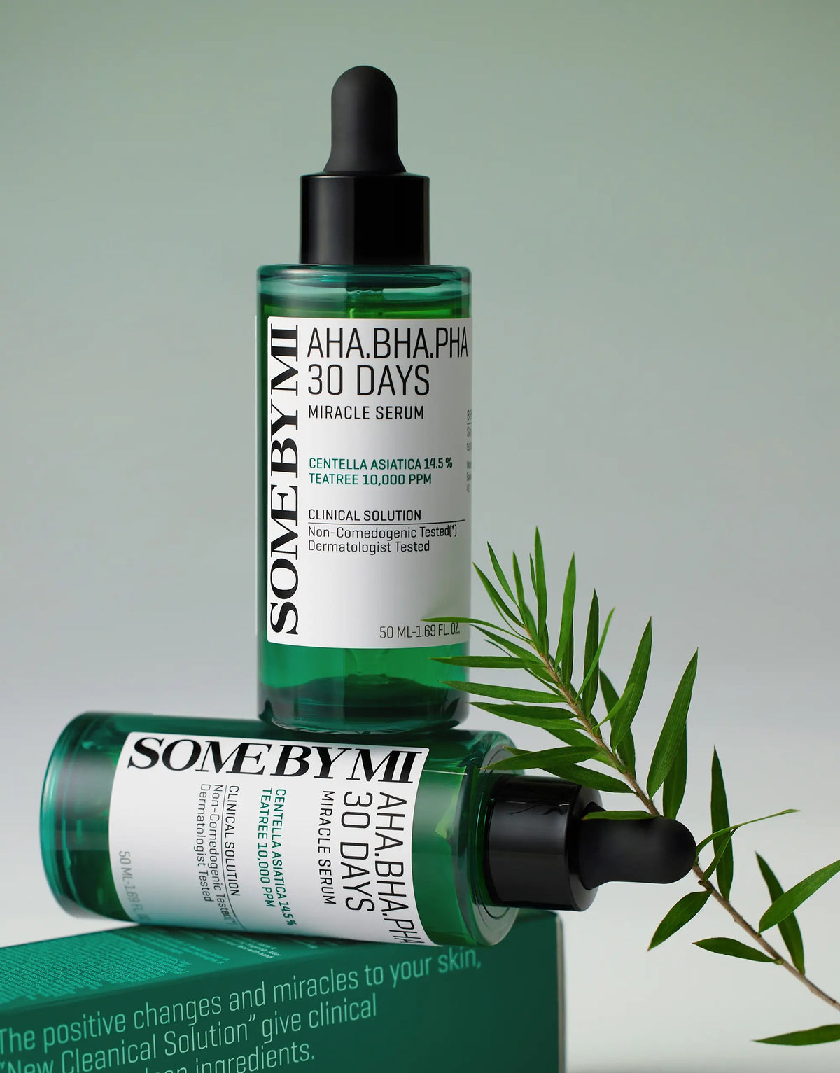 Some by Mi 30 Days Miracle Serum, texture du serum exfoliant visage coreen