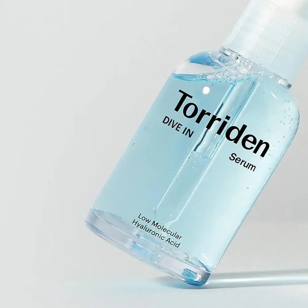Torriden Dive-In Hyaluronic Acid Serum, sérum coréen à bas poids moléculaire, toutes peaux