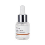 IUNIK Black Snail Restore Serum, sérum visage coréen réparateur à la bave d'escargot noir