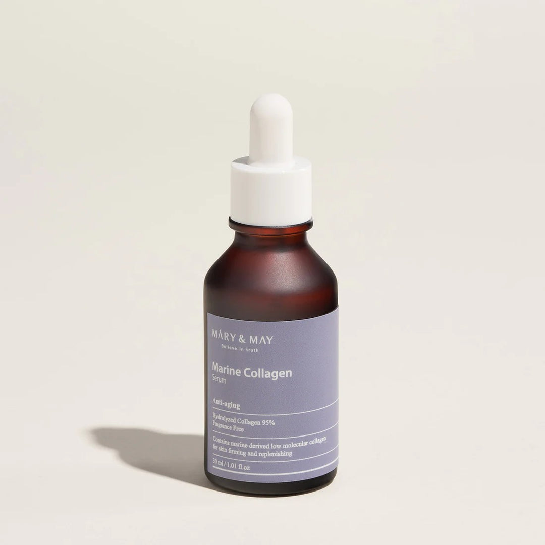Mary & May Marine Collagen Serum au collagène marin, aide à réduire l'aspect des rides