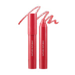 Nature Republic By Flower Eco Crayon Lip Velvet, maquillage coréen lèvres semi-mat naturel