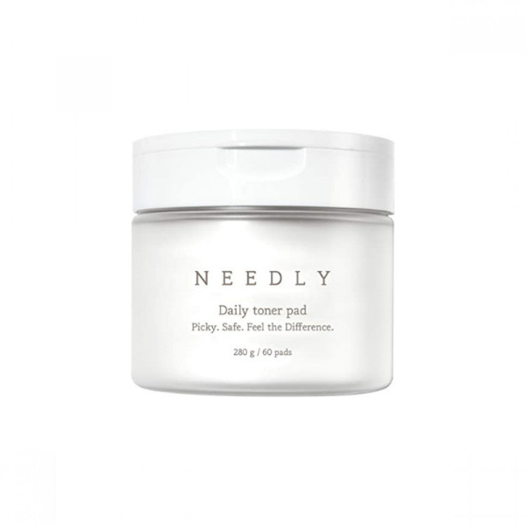 Needly Daily Toner Pad, disques imprégnés de toner exfoliant coréen pour peau grasse et mixte