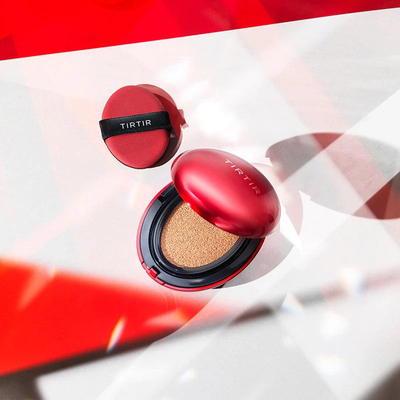 TIR TIR Mask Fit Red Cushion, cushion maquillage coréen fini semi-mat