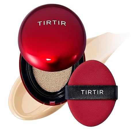 TIR TIR Mask Fit Red Cushion, fond de teint cushion au nénuphar blanc